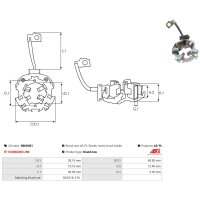 AS-PL SBH0081 Halter, Kohlebürsten