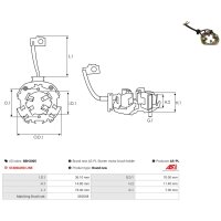 AS-PL SBH2005 Halter, Kohlebürsten
