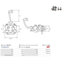 AS-PL SBH4016P Halter, Kohlebürsten
