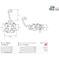 AS-PL SBH4017P Halter, Kohlebürsten