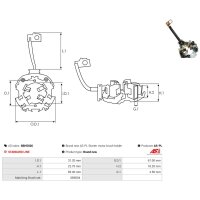 AS-PL SBH5026 Halter, Kohlebürsten