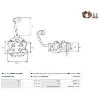 AS-PL SBH9033(LETRIKA) Halter, Kohlebürsten