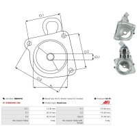 AS-PL SBR0078 Starterdeckel, Vergaser