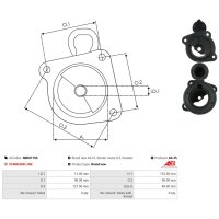 AS-PL SBR0175S Starterdeckel, Vergaser
