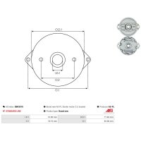 AS-PL SBR3010 Starterdeckel, Vergaser