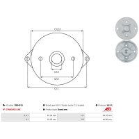 AS-PL SBR4010 Starterdeckel, Vergaser