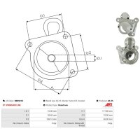 AS-PL SBR5018 Starterdeckel, Vergaser