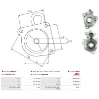 AS-PL SBR5025 Starterdeckel, Vergaser