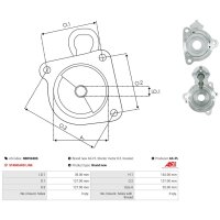 AS-PL SBR5048S Starterdeckel, Vergaser