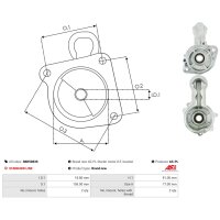 AS-PL SBR5083S Starterdeckel, Vergaser