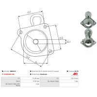 AS-PL SBR6012 Starterdeckel, Vergaser