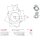 AS-PL SBR6076S Starterdeckel, Vergaser