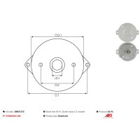 AS-PL SBR6137S Starterdeckel, Vergaser