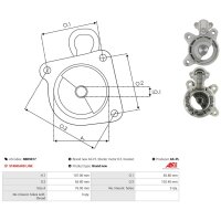 AS-PL SBR9017 Starterdeckel, Vergaser