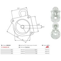 AS-PL SBR9035S Starterdeckel, Vergaser