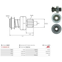 AS-PL SD0007 Freilaufgetriebe, Starter
