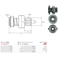 AS-PL SD0088 Freilaufgetriebe, Starter