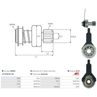AS-PL SD4020 Freilaufgetriebe, Starter