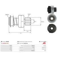 AS-PL SD4030 Freilaufgetriebe, Starter