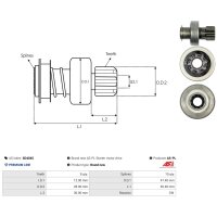 AS-PL SD4045 Freilaufgetriebe, Starter