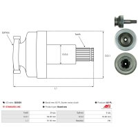AS-PL SD5029 Ritzel, Starter