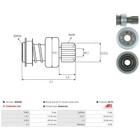 AS-PL SD5030 Freilaufgetriebe, Starter