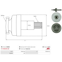 AS-PL SD5069 Ritzel, Starter