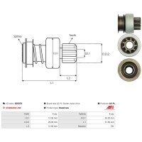 AS-PL SD5078 Freilaufgetriebe, Starter