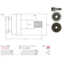 AS-PL SD5085 Ritzel, Starter