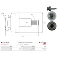 AS-PL SD5118 Ritzel, Starter