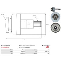 AS-PL SD5151S Ritzel, Starter