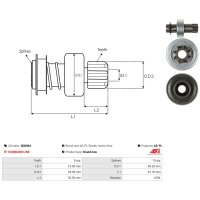 AS-PL SD6004 Freilaufgetriebe, Starter