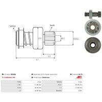 AS-PL SD6060 Freilaufgetriebe, Starter