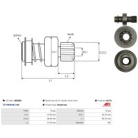 AS-PL SD6084 Freilaufgetriebe, Starter