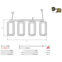 AS-PL SF0008 Halter, Kohlebürsten