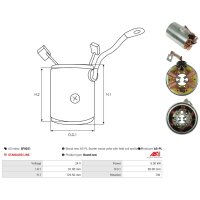 AS-PL SF0021 Halter, Kohlebürsten