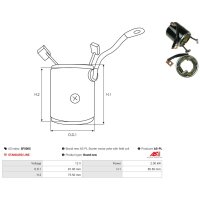 AS-PL SF5005 Erregerwicklung, Starter