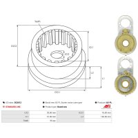 AS-PL SG3012 Reparatursatz, Starter