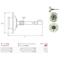 AS-PL SG4005 Hohlrad, Planetengetriebe (Starter)