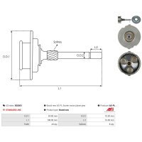 AS-PL SG5001 Hohlrad, Planetengetriebe (Starter)