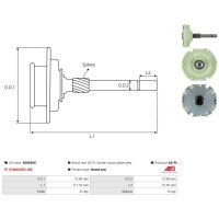AS-PL SG9039S Hohlrad, Planetengetriebe (Starter)