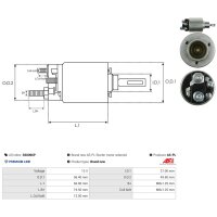 AS-PL SS0006P Magnetschalter, Starter