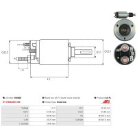 AS-PL SS0008 Magnetschalter, Starter