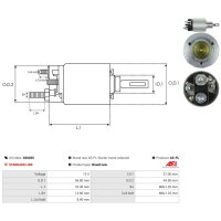 AS-PL SS0025 Magnetschalter, Starter