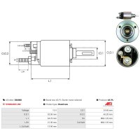 AS-PL SS0068 Magnetschalter, Starter