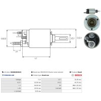 AS-PL SS0068(BOSCH) Magnetschalter, Starter