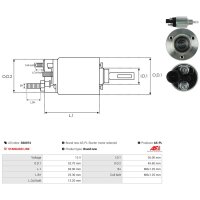 AS-PL SS0074 Magnetschalter, Starter