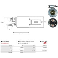 AS-PL SS0144 Magnetschalter, Starter