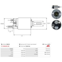 AS-PL SS0146 Magnetschalter, Starter