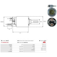 AS-PL SS0157 Magnetschalter, Starter